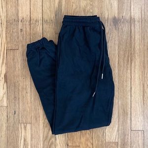 White Fox high-waisted joggers